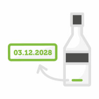 Datum für Mindesthaltbarkeit (MHD)