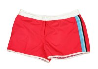 Damen-kurze Sporthose rot